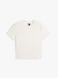 Женская футболка Tommy Hilfiger с логотипом 1159865579 (Молочный XL)