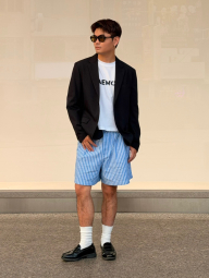 Укороченная футболка UNIQLO с принтом 1159870267 (Белый XL)