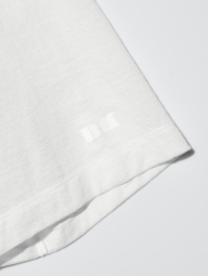 Укороченная лёгкая футболка UNIQLO с принтом 1159876638 (Белый XL)