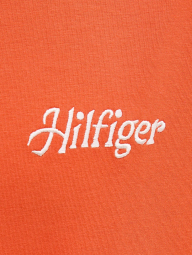 Мужская футболка Tommy Hilfiger с принтом сзади 1159920973 (Оранжевый S)