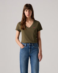 Женская футболка Levi's с логотипом 1159927614 (Зеленый XS)