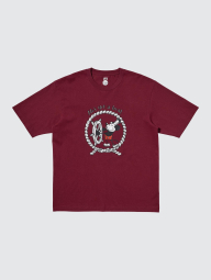 Футболка UNIQLO с принтом Mickey Mouse 1159981838 (Бордовый S)