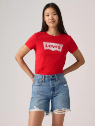 Женская футболка Levi's 1159982556 (Красный M)