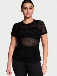Жіноча футболка Victoria's Secret VSX 1160056580 (Чорний XS)
