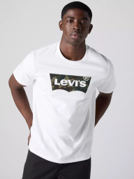 Футболка чоловіча Levi's з логотипом 1160093879 (Білий M)