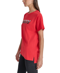 Футболка DKNY з паєтками 1160110935 (Червоний XL)