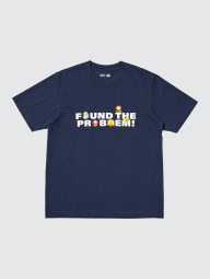 Футболка UNIQLO с принтом The Super Mario Galaxy 1160134724 (Синий M)