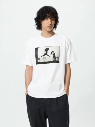 Футболка Elliott Erwitt UT Graphic UNIQLO з принтом 1160213498 (Білий M)