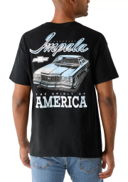 Мужская футболка General Motors 1160321946 (Черный XL)