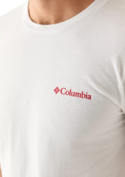 Чоловічі футболки Columbia з принтом 1160465599 (Білий M)