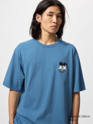 Футболка UNIQLO з Mickey Mouse 1160537310 (Синій M)