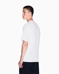 Футболка Armani Exchange с логотипом 1160551339 (Молочный XXL)