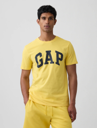 Чоловічі футболки GAP з логотипом 1160653881 (Жовтий XXL)