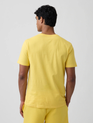 Чоловічі футболки GAP з логотипом 1160653881 (Жовтий XXL)