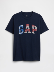 Футболка чоловіча GAP з логотипом 1160672781 (Синій M)