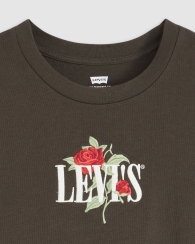 Женская футболка Levi's с вышивкой 1160748797 (Серый S)