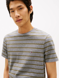 Мужская футболка Tommy Hilfiger 1160856420 (Серый/Зеленый L)