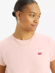 Жіноча футболка з логотипом Levi's 1160933454 (Рожевий S)
