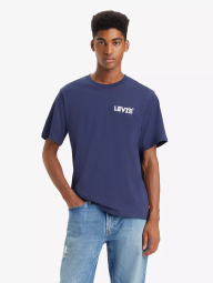 Футболка мужская Levi's с логотипом 1161004349 (Синий XXL)