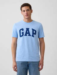 Футболка чоловіча GAP з логотипом 1161164839 (Блакитний M)