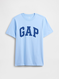 Футболка мужская GAP с логотипом 1161089637 (Голубой XL)