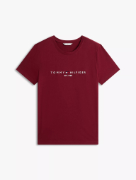 Женская футболка Tommy Hilfiger с логотипом 1161303040 (Бордовый L)