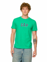 Футболка мужская GAP с логотипом 1161207873 (Зеленый XXL)