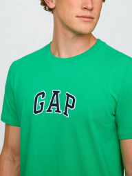 Футболка мужская GAP с логотипом 1161207873 (Зеленый XXL)