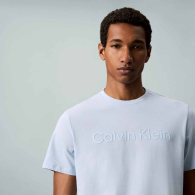 Чоловічі футболки з логотипом Calvin Klein 1161238062 (Блакитний XL)