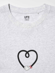 Футболка UNIQLO Disney's Mickey Mouse 1161244766 (Сірий XL)