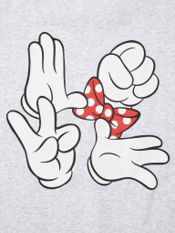 Футболка UNIQLO Disney's Mickey Mouse 1161244766 (Сірий XL)