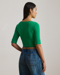 Женская футболка Ralph Lauren 1161247189 (Зеленый L)