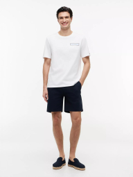 Чоловічі футболки Tommy Hilfiger з принтом ззаду 1161251425 (Білий XXL)