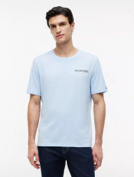 Мужская футболка Tommy Hilfiger с принтом 1161362559 (Голубой 3XL)