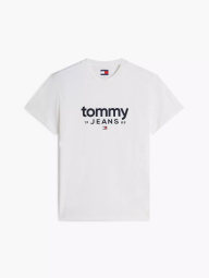Мужская футболка Tommy Hilfiger с логотипом 1161366256 (Молочный M)