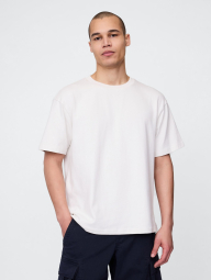 Мужская футболка GAP с принтом 1161377128 (Молочный XXL)