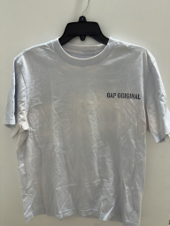Мужская футболка GAP с принтом 1161426289 (Голубой S)