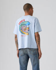 Мужская футболка Levi's 1161443668 (Голубой L)