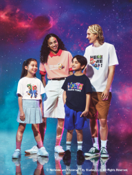 Футболка UNIQLO с принтом The Super Mario Galaxy 1161460405 (Розовый L)