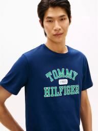 Мужская футболка Tommy Hilfiger 1161466437 (Синий L)