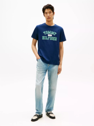 Мужская футболка Tommy Hilfiger 1161466437 (Синий L)