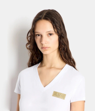 Женская футболка Armani Exchange с логотипом 1161550067 (Белый XS)