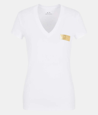 Женская футболка Armani Exchange с логотипом 1161550067 (Белый XS)