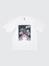 Футболка UNIQLO Star Wars з принтом спереду та ззаду 1161551264 (Білий XXL)