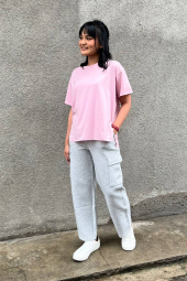 Жіноча футболка UNIQLO AIRism 1161553547 (Рожевий L)