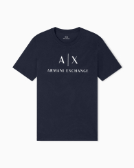 Футболка Armani Exchange с логотипом 1161567952 (Синий XXL)