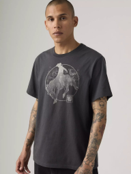 Футболка чоловіча Levi's з принтом 1161590567 (Сірий XXL)