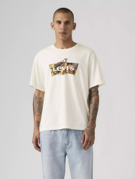 Футболка чоловіча Levi's з логотипом та принтом 1161574548 (Білий XL)