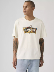 Футболка чоловіча Levi's з логотипом та принтом 1161574548 (Білий XL)