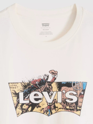 Футболка чоловіча Levi's з логотипом та принтом 1161574548 (Білий XL)